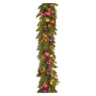 6 ft. Kaleidoscope Pre Lit LED Garland   Battery Operated   Swags & Garland