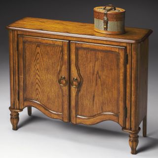 Butler Console Cabinet   Vintage Oak   Console Tables