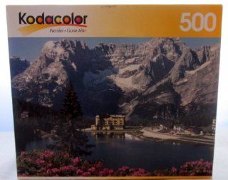 Kodacolor 500 Piece Jigsaw Puzzle Mountain Getaway Italy Toys & Games