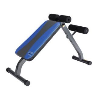 Pure Fitness Ab Crunch & Sit Up Bench   Abdominal Exercise Equipment