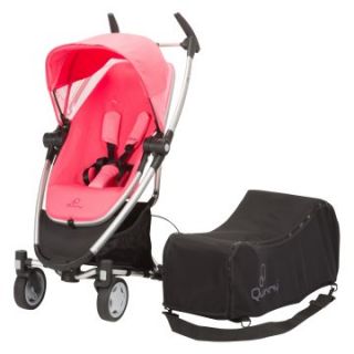 Quinny Zapp Xtra Stroller with Free Travel Tote   Pink Precious   Strollers