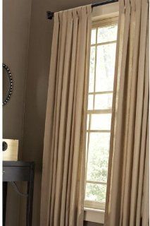 Martha Stewart Living Classic Cotton Drapery Panel   50"x84", Spud   Window Treatment Draperies
