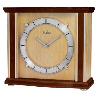 Bulova Emporia Mantel Clock   Mantel Clocks