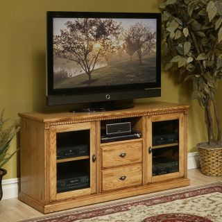 Huntington Oxford Flat Panel Tall Console by Kathy Ireland   TV Stands