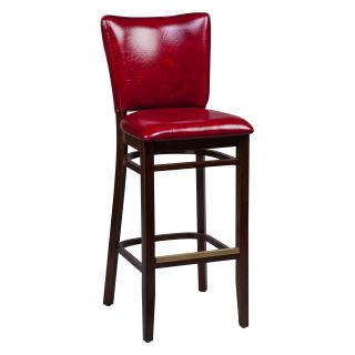 Regal Beechwood 2440 Counter Stool Fully Upholstered Seat and Back   Bar Stools