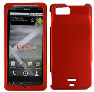 Orange Hard Case Cover for Motorola Milestone X MB809 Cell Phones & Accessories