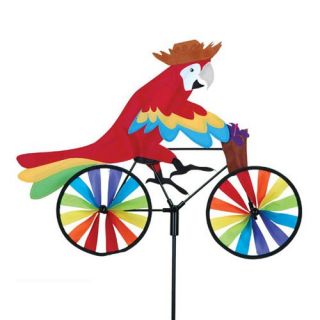 Premier Designs 20 in. Parrot Bicycle Spinner   Wind Spinners