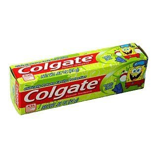Colgate Anticavity Fluoride Toothpaste, SpongeBob Squarepants, 4.6 Ounce Tubes (Pack of 12) Health & Personal Care