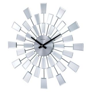 George Nelson Mirrored Pixels 19.375 in. Wall Clock   Wall Clocks