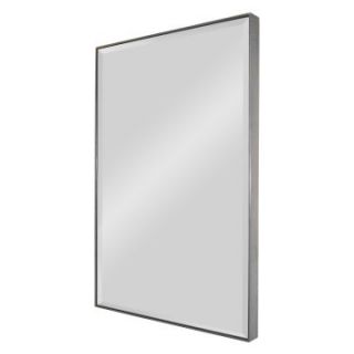 Ren Wil Sleek Silver Rectangle Wall Mirror   25W x 36H in.   Wall Mirrors