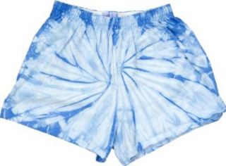 H4000b tie dyes 100% Cotton Youth Shorts   Baby Blue Spider   S Clothing