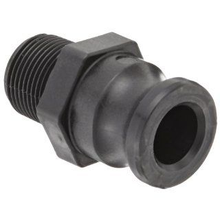 Banjo 075F Polypropylene Cam & Groove Fitting, 3/4" Male Adapter x NPT Male Pipe Fittings