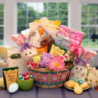 Its An Easter Celebration Sweet Treats Gift Basket   Holiday Gift Baskets