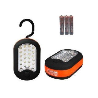 27 LED Work Light Hook Flashlight Lamp w/ Magnet & 2 Modes + Free AAA Batteries   Portable Work Lights  