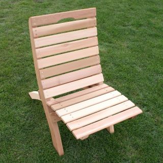 Creekvine Designs Cedar Traveling Style Folding Chair   Outdoor Lounge Chairs