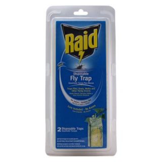 PIC Raid Disposable Fly Traps   2 Pack   Flying Insects