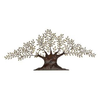 Large Metal Olive Tree Wall Decor   94W x 42H in.   Wall Sculptures and Panels