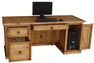 San Miguel Rustic Pine Desk