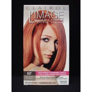Clairol L'image Ultimate Colour 837 Brightest Red High Intensity Colorshine Formula Permanent 1 Application  Chemical Hair Dyes  Beauty