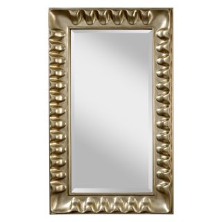 Scalloped Silver Leaf Mirror   24W x 40H in.   Wall Mirrors