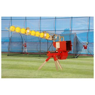 Heater 24 ft. Softball Pitching Machine & Xtender Batting Cage Package   Batting Cages