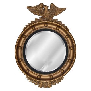Hickory Manor House Regency Eagle Bevel Mirror   18W x 25.5H in.   Wall Mirrors