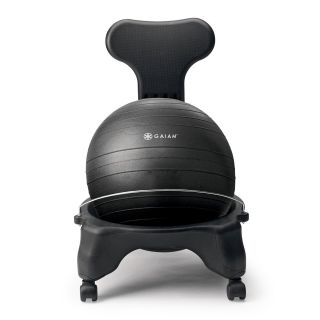 Gaiam Balance Ball Chair with Pump   Pilates and Yoga