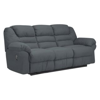 Klaussner Contempo Reclining Sofa   Charcoal   Sofas