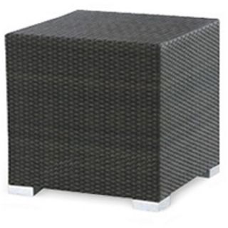 Source Outdoor King All Weather Wicker Large Cube Side Table   Wicker Tables & Accents