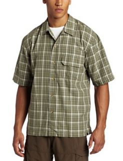 Woolrich Men's Elite Discreet Carry Short Sleeve Tactical Shirt  Button Down Shirts  Sports & Outdoors