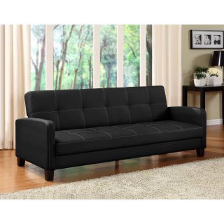 Ameriwood Delaney Sofa Sleeper   Black   Sofas