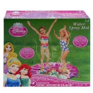 Water Spray Mat   Disney   Princess 35" (Summer Swimming Game) Toys & Games