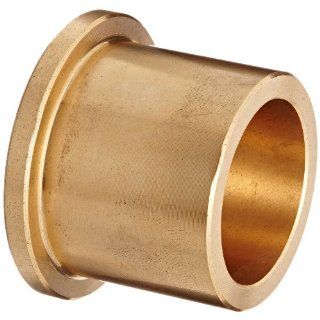 Bunting Bearings FFM028036032 28.0 MM Bore x 36.0 MM OD x 44.0 MM Length 32.0 MM Flange OD x 4.0 MM Flange Thickness Powdered Metal SAE 841 Flanged Metric Bearings Flanged Sleeve Bearings
