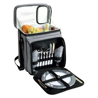 Picnic at Ascot Houndstooth Picnic Cooler for Two   Coolers