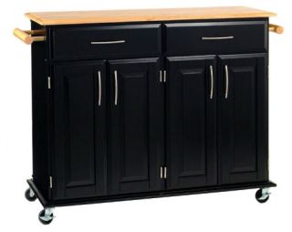 Home Styles Dolly Madison Kitchen Island Cart   Kitchen Islands and Carts