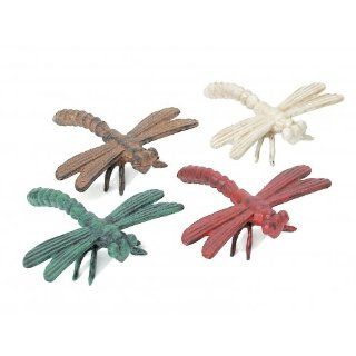 Cast Iron Painted Dragonfly Set   Home And Garden Products