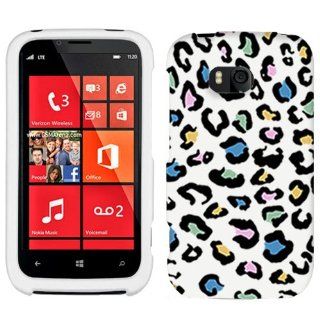 Nokia Lumia 822 Coloful Leopard Hard Case Phone Cover Cell Phones & Accessories