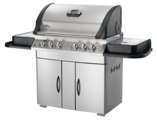 Napoleon Mirage M605RSBI Grill with Infrared Rear and Side Burner   Gas Grills