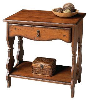 Butler Specialty 1569102 End Table, Old World Cherry  
