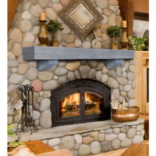 Donny Osmond Home Heritage Series Reclaimed Oak Mantel Shelf   Fireplace Mantels