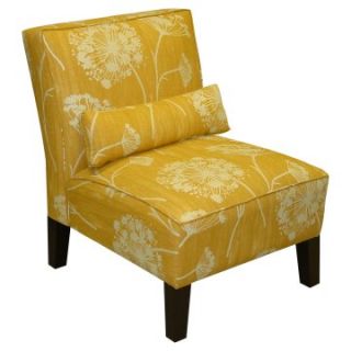 Lace Butterscotch Armless Chair   Accent Chairs