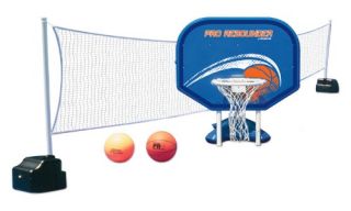 Poolmaster Poolside Basketball/Volleyball Combo   Specialty Hoops