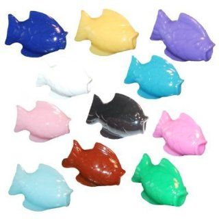 100 Fish Beads   Assorted Colors Toys & Games