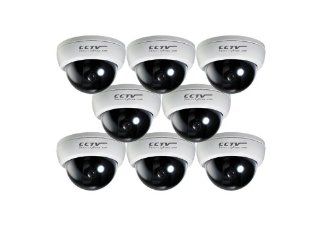 Indoor Color Sony Super HAD 650 Lines   Day/Night Indoor Dome Security Camera (8 Pack)  Camera & Photo