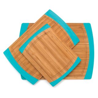 Lipper International Bamboo Silicone Non Slip Cutting Board Small   Cutting Boards