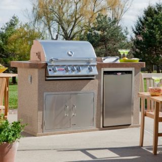 Bull Power Q Grill Island   Outdoor Kitchens