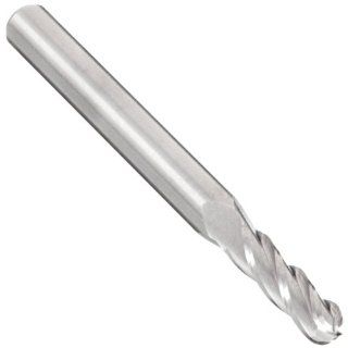 Melin Tool ELMG Carbide Square Nose End Mill, Uncoated (Bright) Finish, Finishing Cut, 35 Deg Helix, 3 Flutes, 2.5000" Overall Length, 0.3750" Cutting Diameter, 0.3750" Shank Diameter