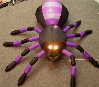 4 1/2 Foot Animated Inflatable Spider Blowup Kitchen & Dining