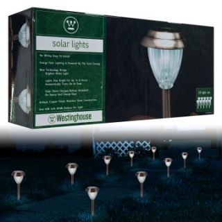 Westinghouse Stainless Steel Solar LED Light Set   10 pc.   Solar Lights