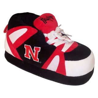 Comfy Feet NCAA Sneaker Boot Slippers   Nebraska Cornhuskers   Mens Slippers